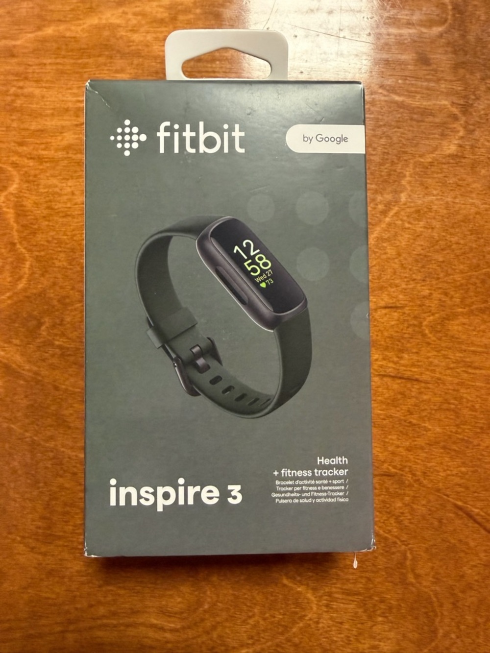 Fitbit Inspire 3 Fitness Tracker - Black - UNOPENED
